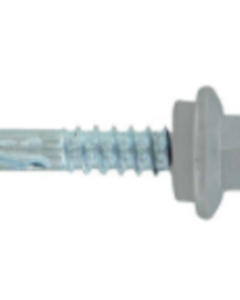 Screw, 5.5mm x 25mm, Hex. Washer Head, SDF, w/Neoprene, Dacr